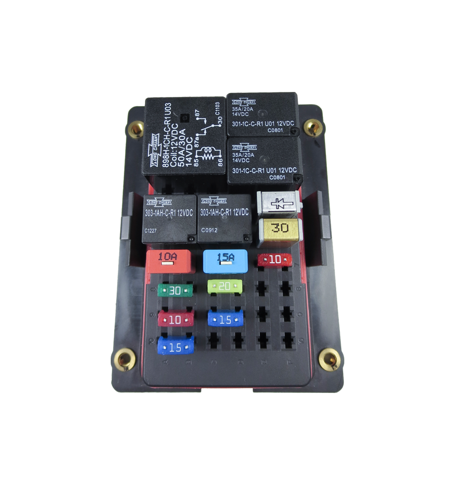 Power Distribution Module, 60 Position No Buss with Tall Cover