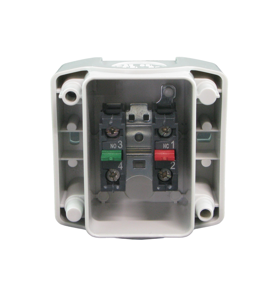Emergency Stop Switch Normally Closed And Normally Open Contacts